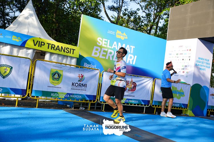 Race photo from Taman Budaya x BOGORUN 2025