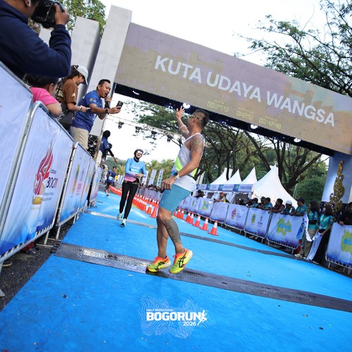 Race photo from BOGORUN 2026