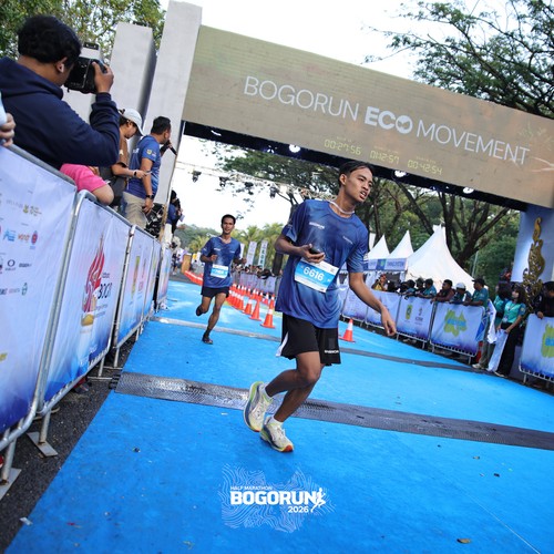 Race photo from BOGORUN 2026