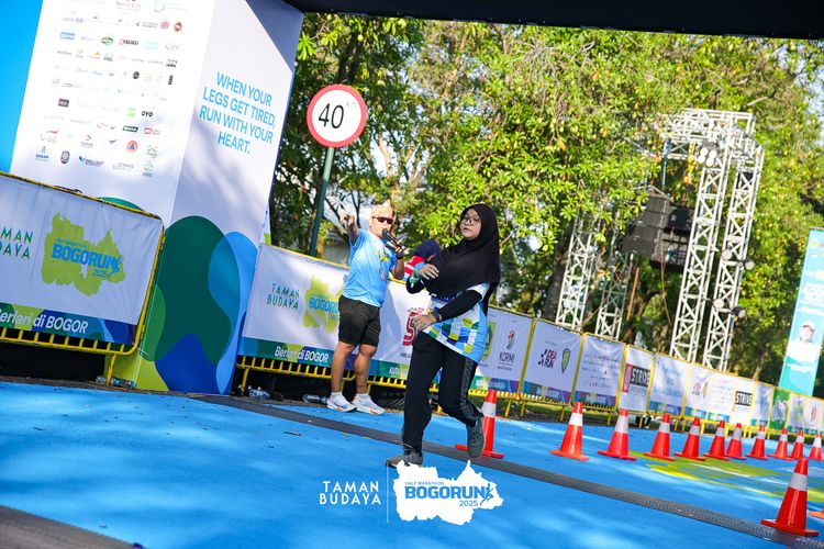 Race photo from Taman Budaya x BOGORUN 2025
