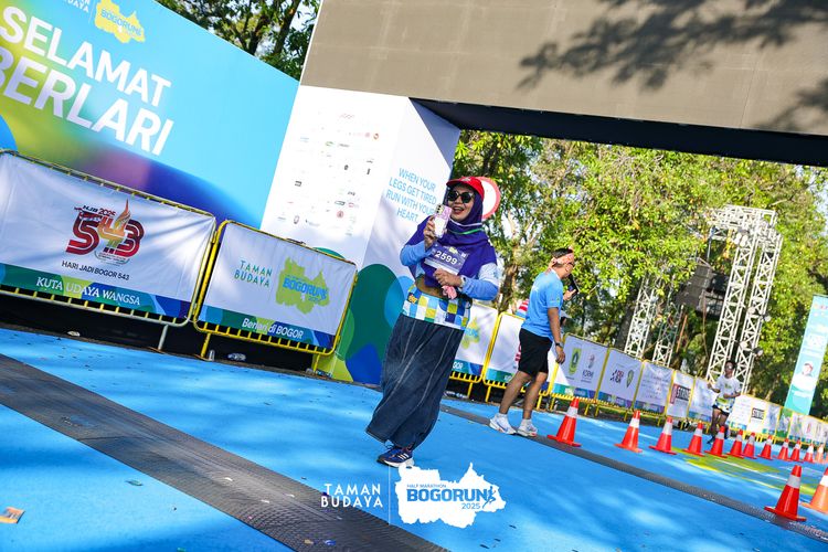 Race photo from Taman Budaya x BOGORUN 2025