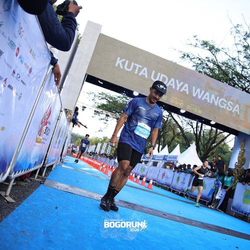 Race photo from BOGORUN 2026