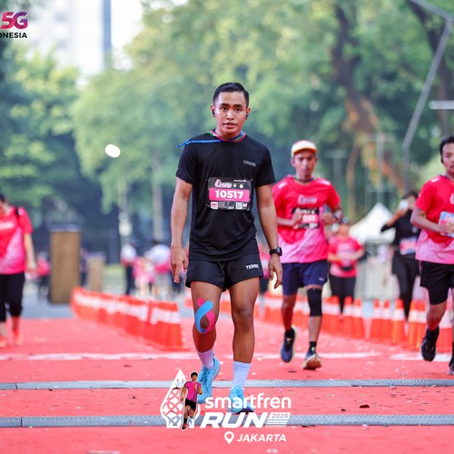 Race photo from SMARTFREN RUN 2026