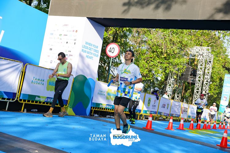 Race photo from Taman Budaya x BOGORUN 2025