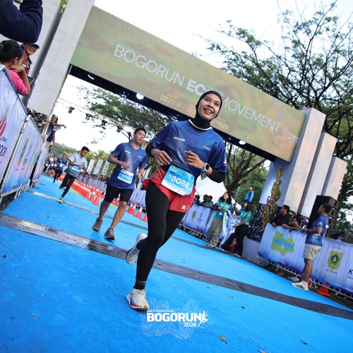 Race photo from BOGORUN 2026