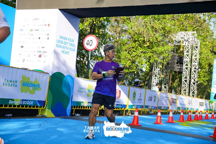 Race photo from Taman Budaya x BOGORUN 2025
