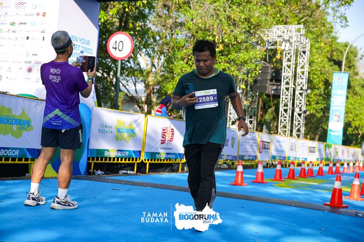 Race photo from Taman Budaya x BOGORUN 2025