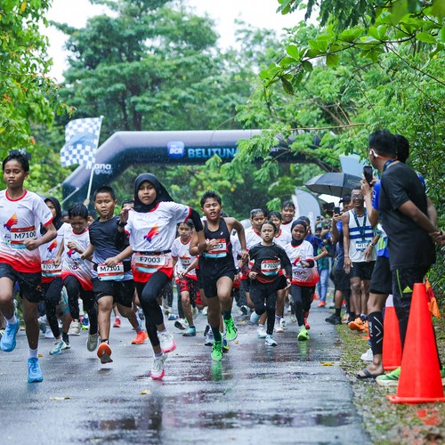 Race photo from Belitung Multisport Festival