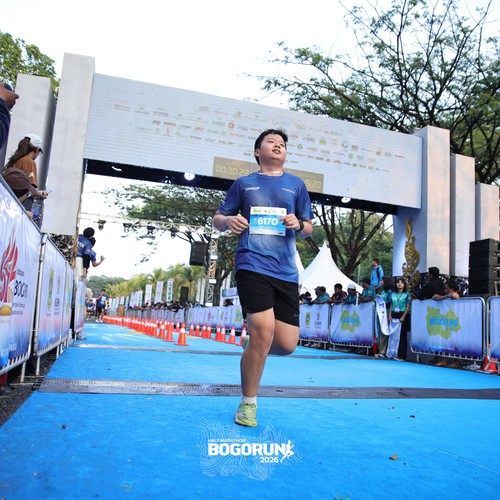 Race photo from BOGORUN 2026