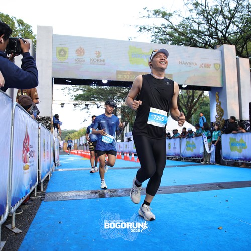 Race photo from BOGORUN 2026