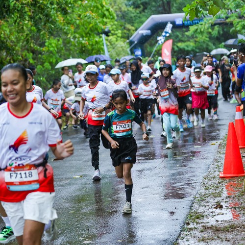 Race photo from Belitung Multisport Festival