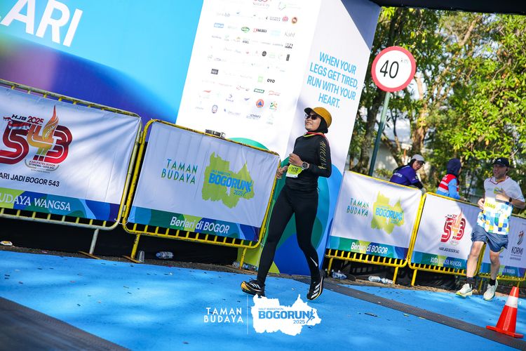 Race photo from Taman Budaya x BOGORUN 2025