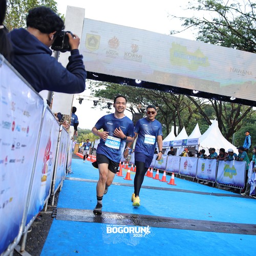 Race photo from BOGORUN 2026