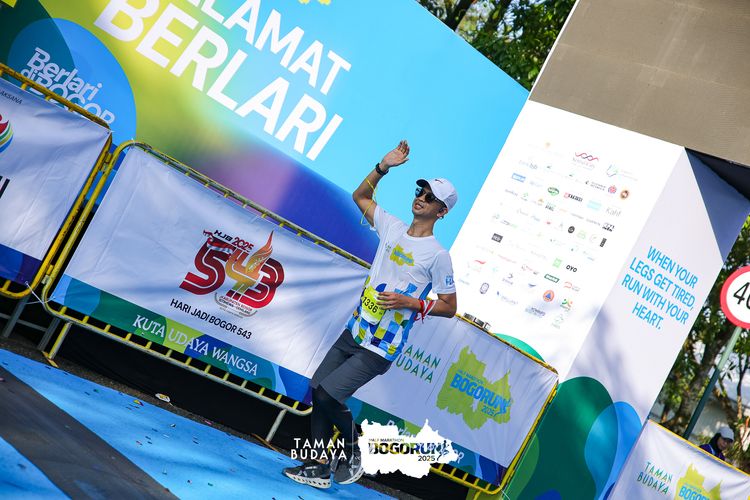 Race photo from Taman Budaya x BOGORUN 2025