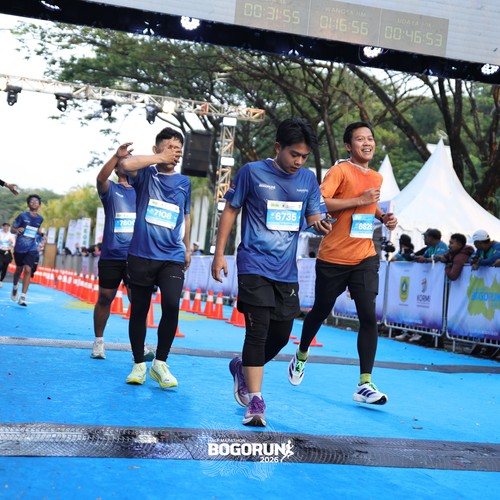 Race photo from BOGORUN 2026