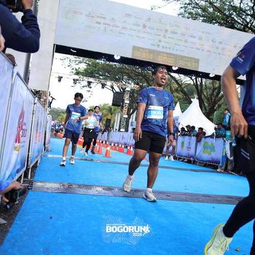 Race photo from BOGORUN 2026