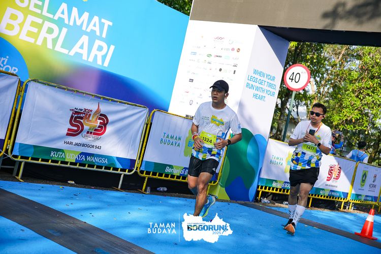 Race photo from Taman Budaya x BOGORUN 2025