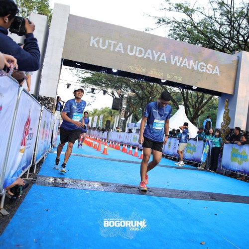Race photo from BOGORUN 2026