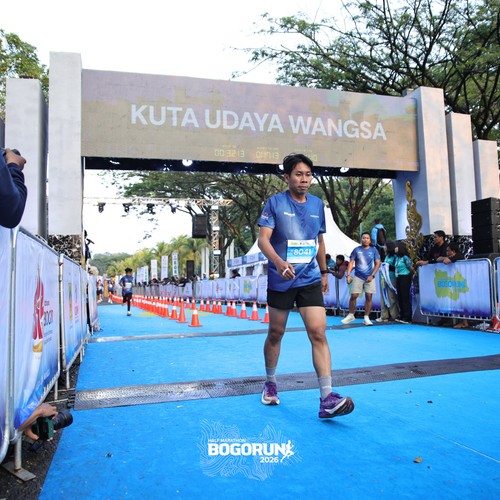 Race photo from BOGORUN 2026