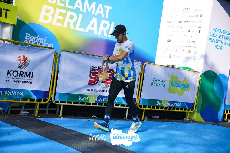 Race photo from Taman Budaya x BOGORUN 2025