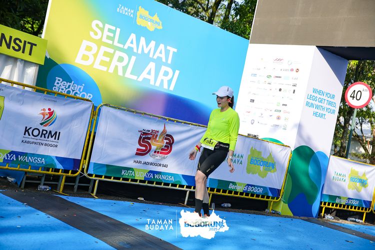 Race photo from Taman Budaya x BOGORUN 2025