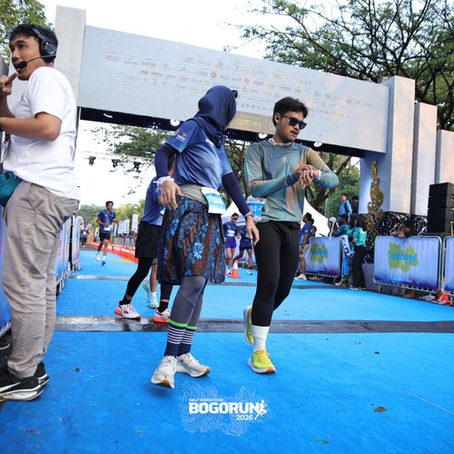 Race photo from BOGORUN 2026