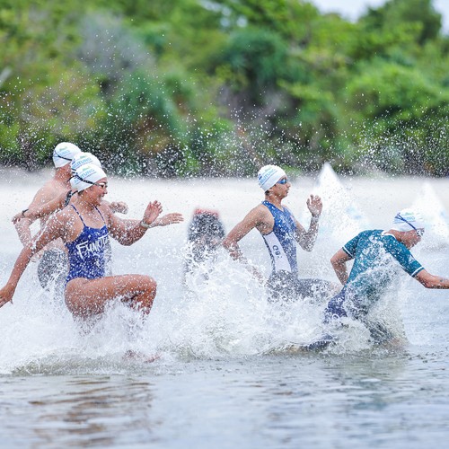 Race photo from Belitung Multisport Festival