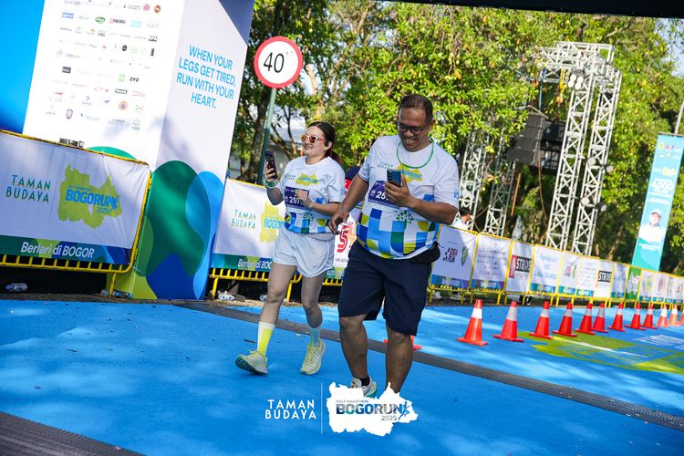 Race photo from Taman Budaya x BOGORUN 2025