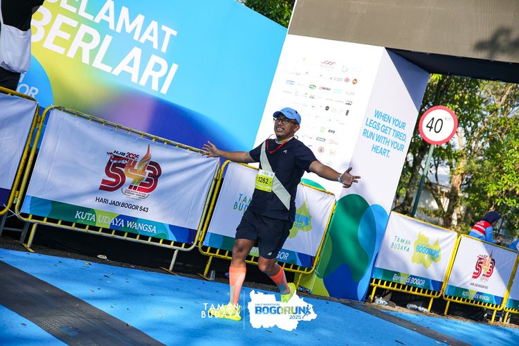 Race photo from Taman Budaya x BOGORUN 2025