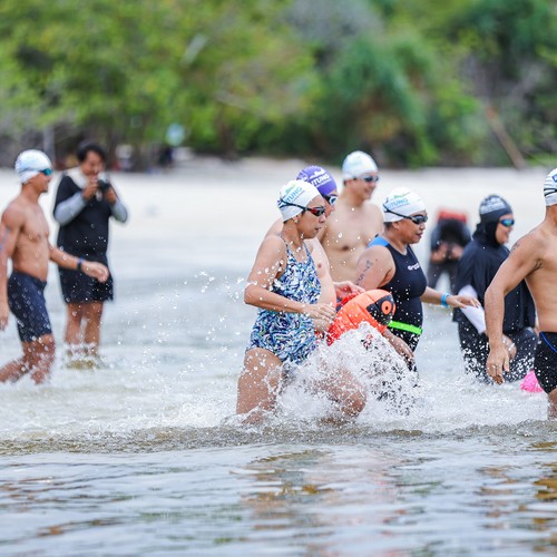 Race photo from Belitung Multisport Festival