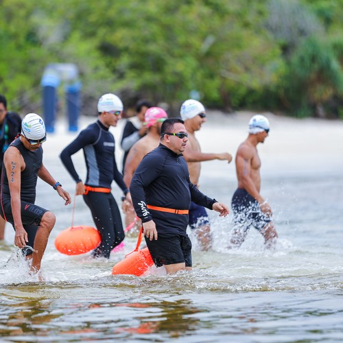 Race photo from Belitung Multisport Festival