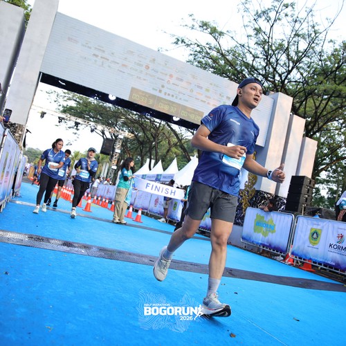 Race photo from BOGORUN 2026