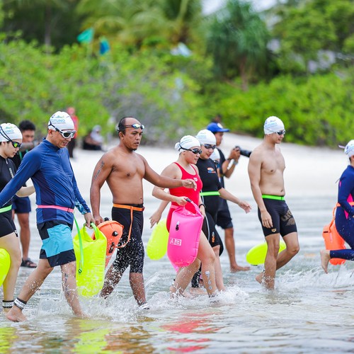 Race photo from Belitung Multisport Festival