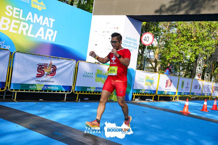 Race photo from Taman Budaya x BOGORUN 2025