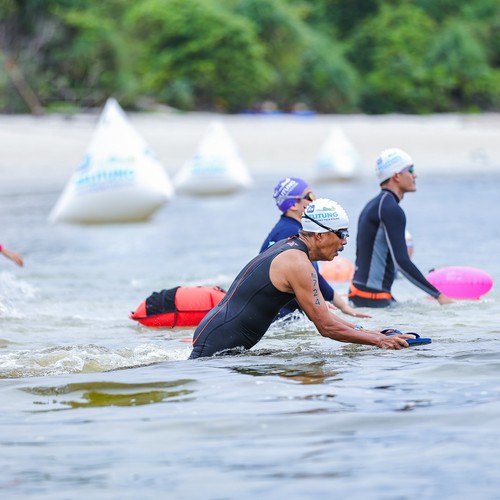 Race photo from Belitung Multisport Festival