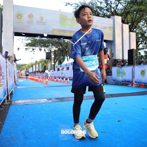 Race photo from BOGORUN 2026