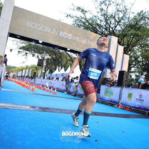 Race photo from BOGORUN 2026