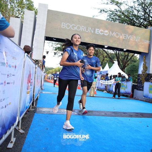 Race photo from BOGORUN 2026