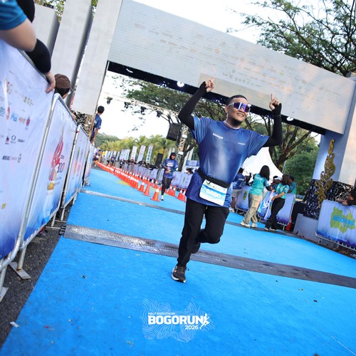 Race photo from BOGORUN 2026