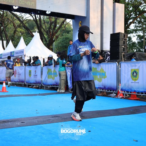 Race photo from BOGORUN 2026