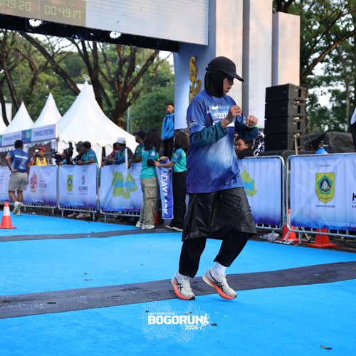 Race photo from BOGORUN 2026