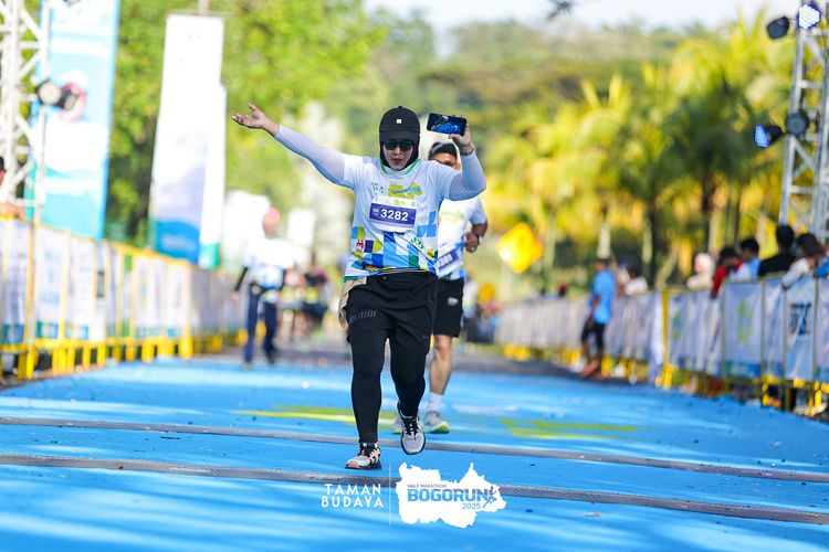 Race photo from Taman Budaya x BOGORUN 2025