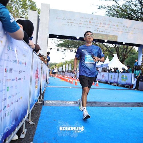 Race photo from BOGORUN 2026