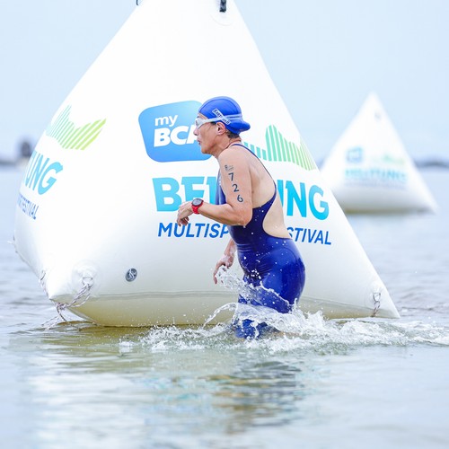 Race photo from Belitung Multisport Festival