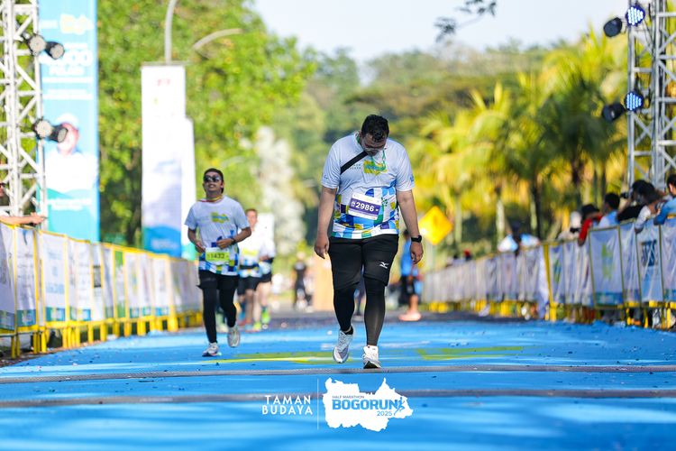 Race photo from Taman Budaya x BOGORUN 2025
