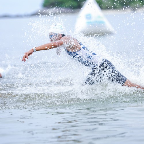 Race photo from Belitung Multisport Festival