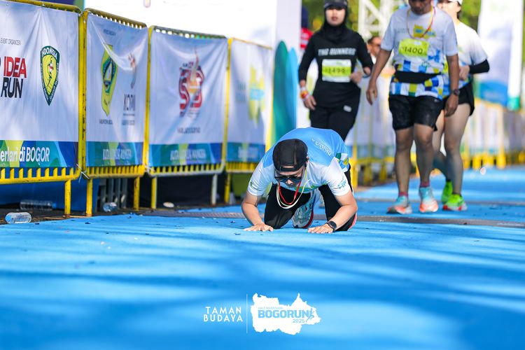 Race photo from Taman Budaya x BOGORUN 2025
