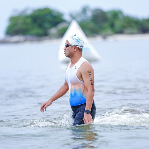 Race photo from Belitung Multisport Festival