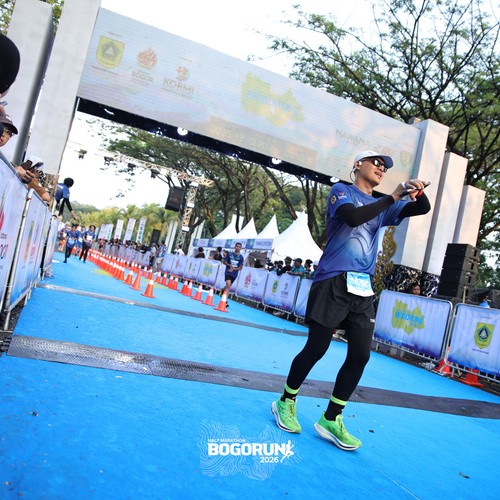 Race photo from BOGORUN 2026