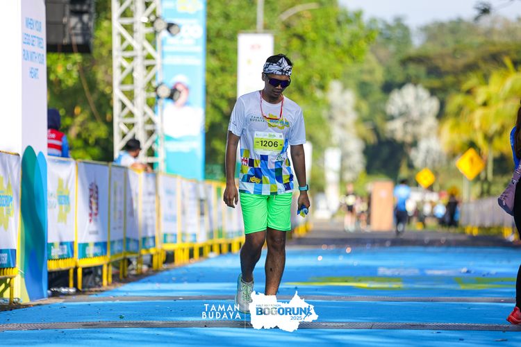 Race photo from Taman Budaya x BOGORUN 2025